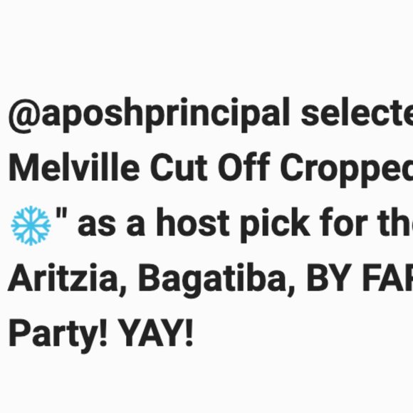 🥳🥳HP🥳🥳Brandy Melville Cut Off Cropped Tank - Picture 3 of 4